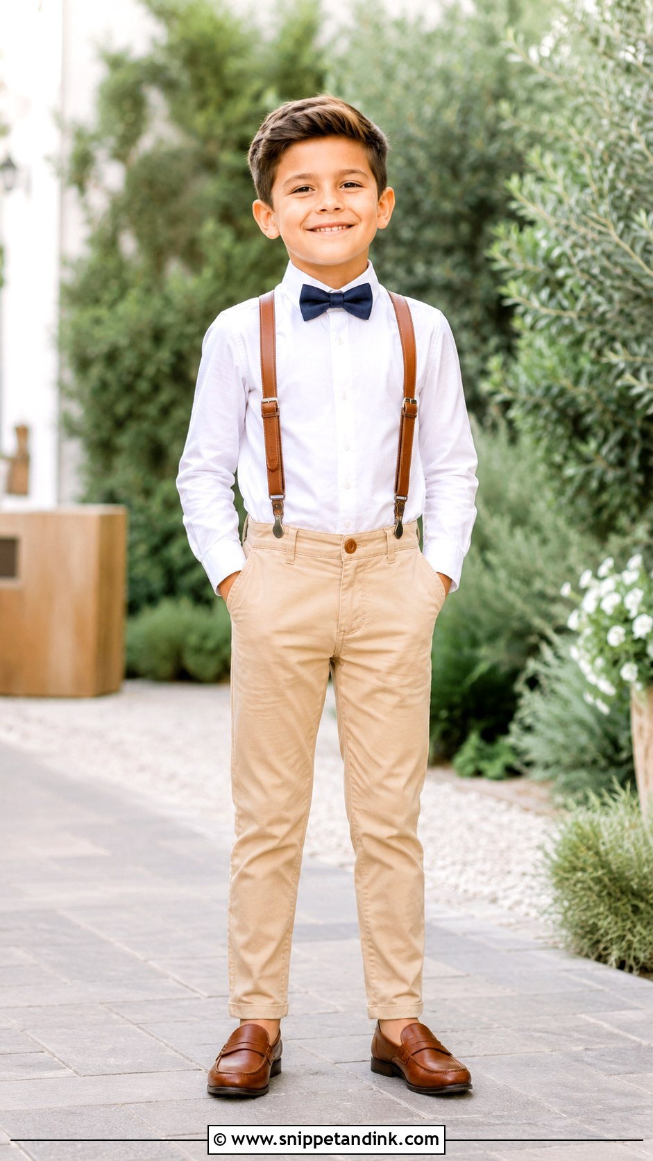 Boys Suspenders Wedding Outfit - Snippet and Ink - 25 Wedding Dresses Boys