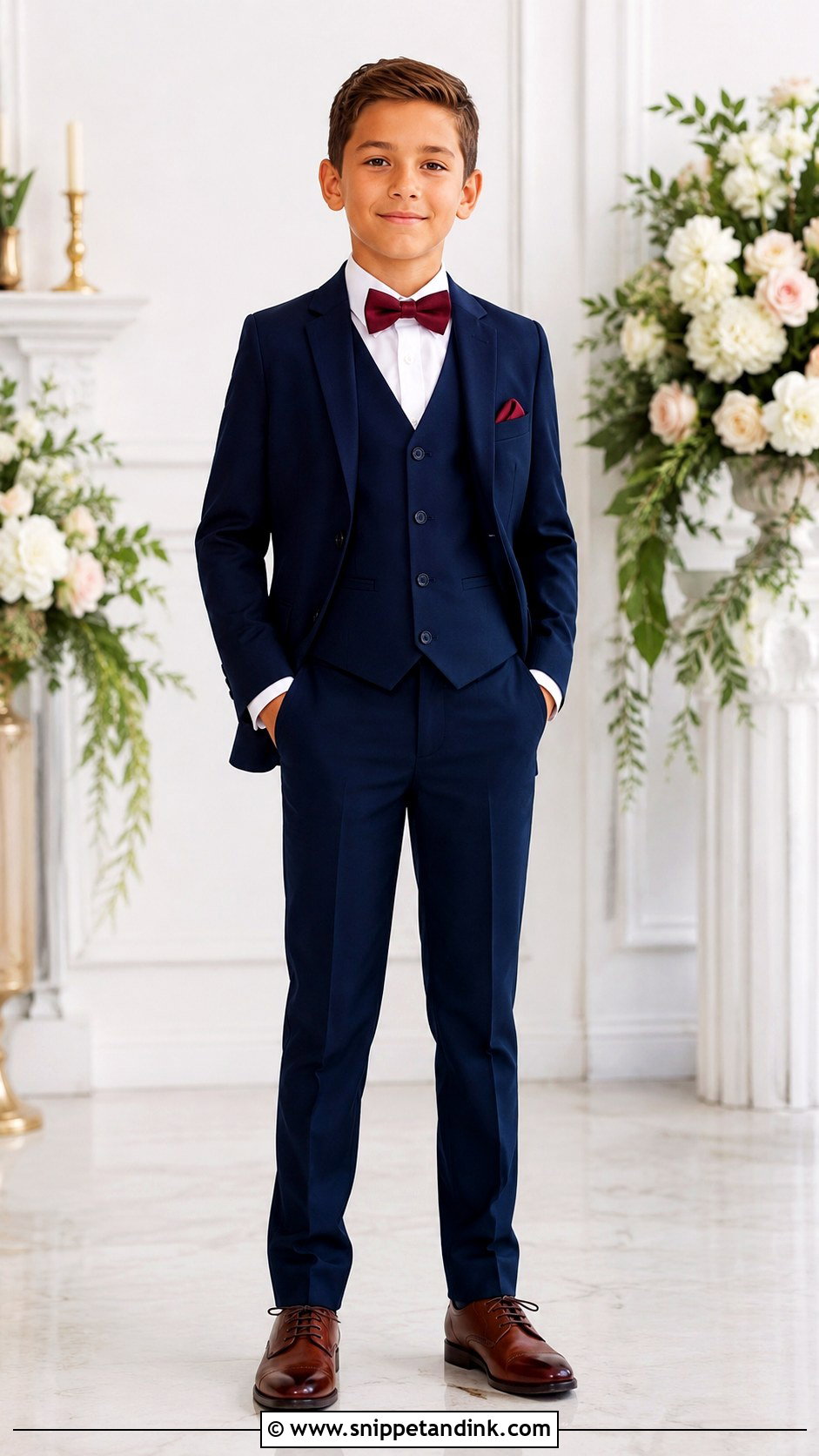 Boys Three Piece Wedding Suit - Snippet and Ink - 25 Wedding Dress for Boys Ideas