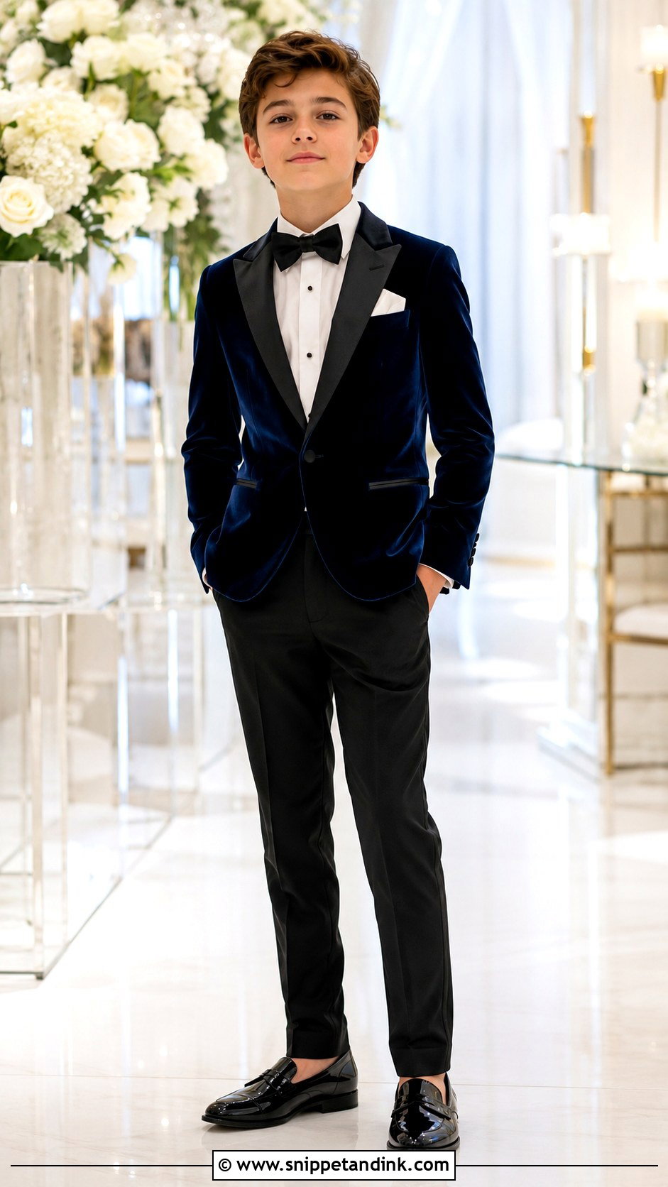 Boys Velvet Blazer Wedding Outfit - Snippet and Ink - 25 Wedding Dresses Boys