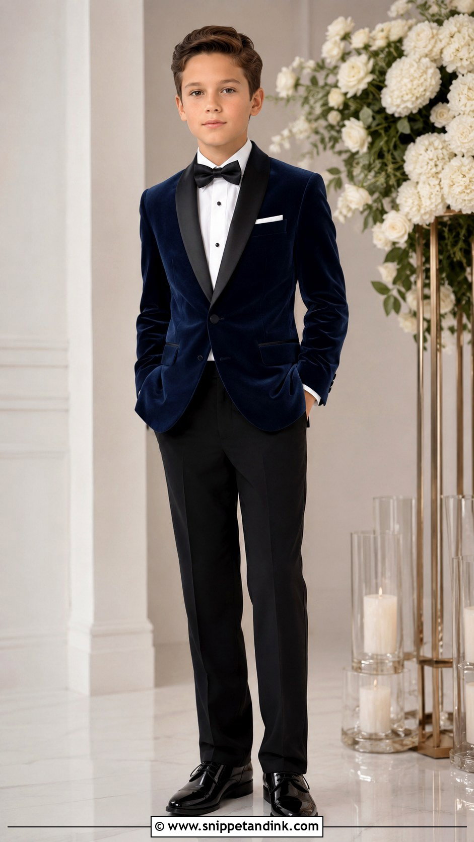 Boys Velvet Blazer Wedding Outfit - Snippet and Ink - 25 Wedding Dress for Boys Ideas