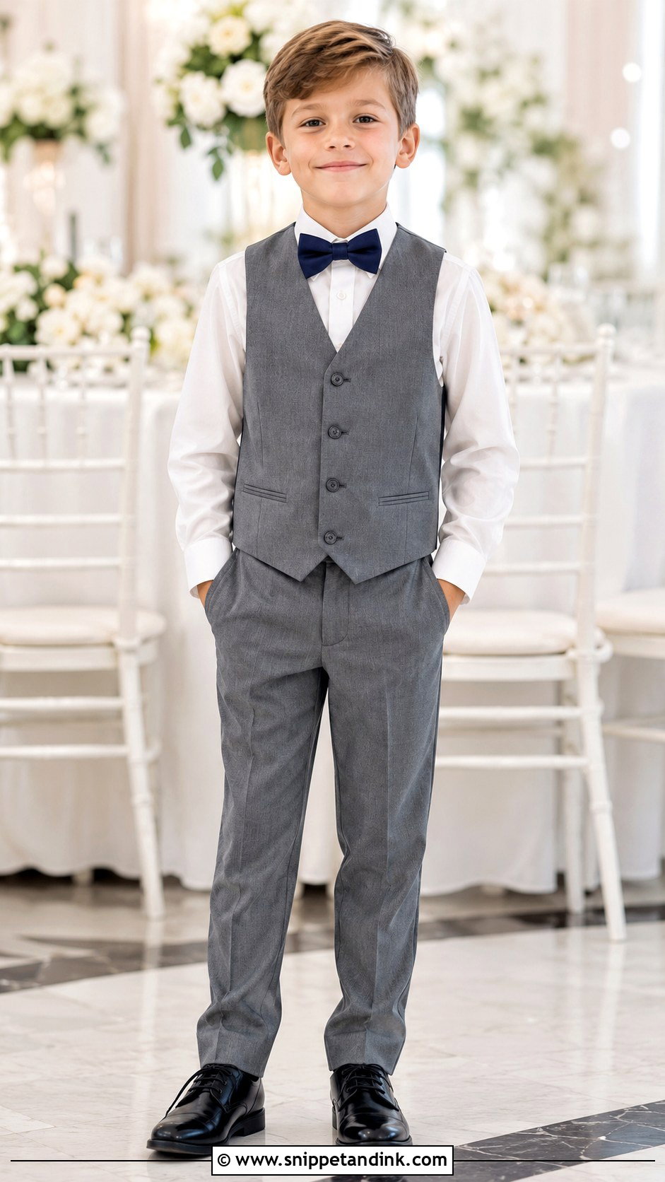 Boys Vest And Dress Pants Outfit - Snippet and Ink - 25 Wedding Dress for Boys Ideas
