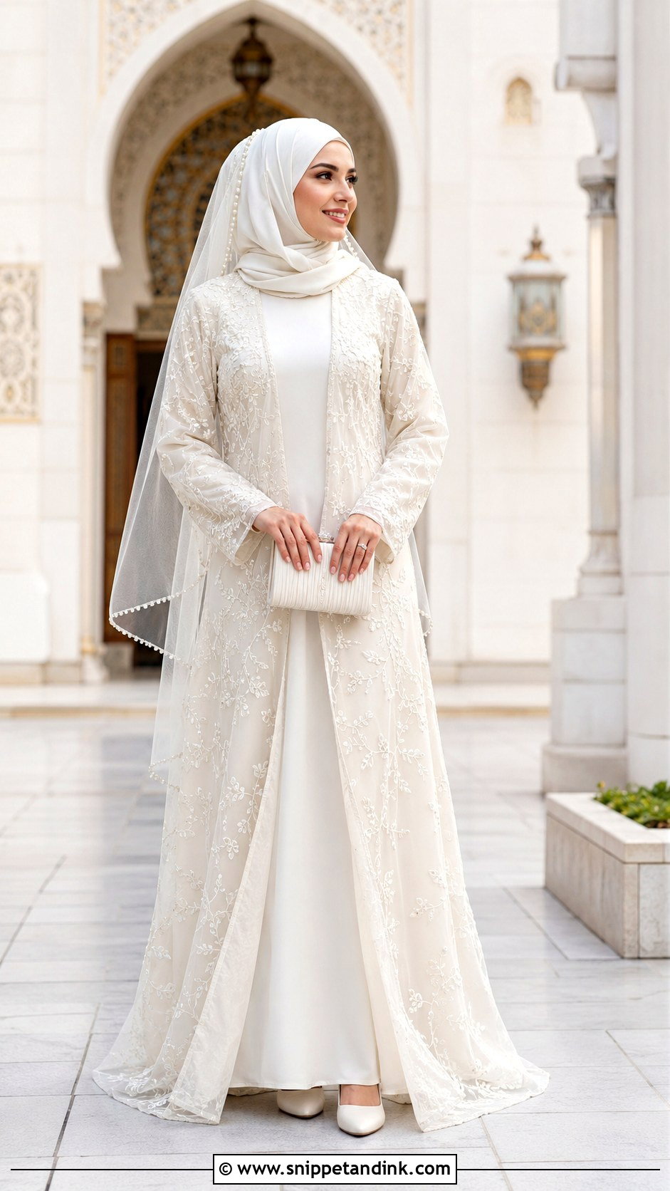Bridal Abaya Wedding Dress With Hijab - Snippet and Ink - 20 Islamic Wedding Dress Hijab Bride Bridal Gowns