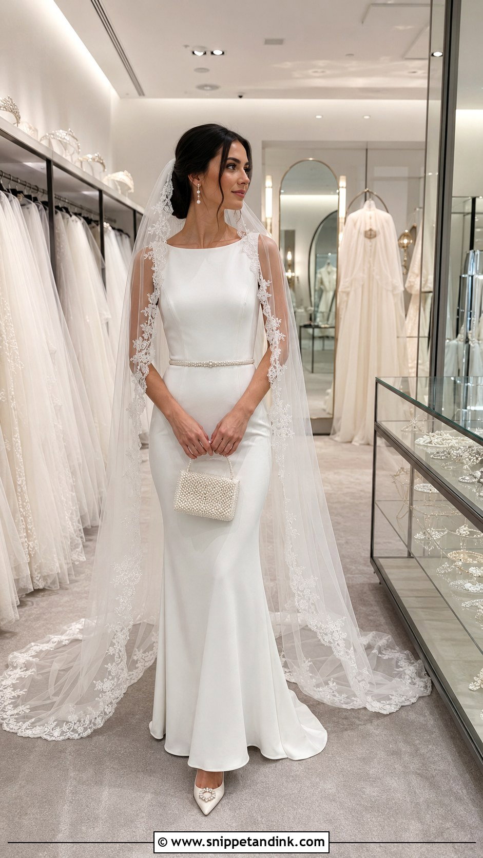 Bridal Accessories Boutique - Snippet and Ink - 20 Bridal Store Ideas