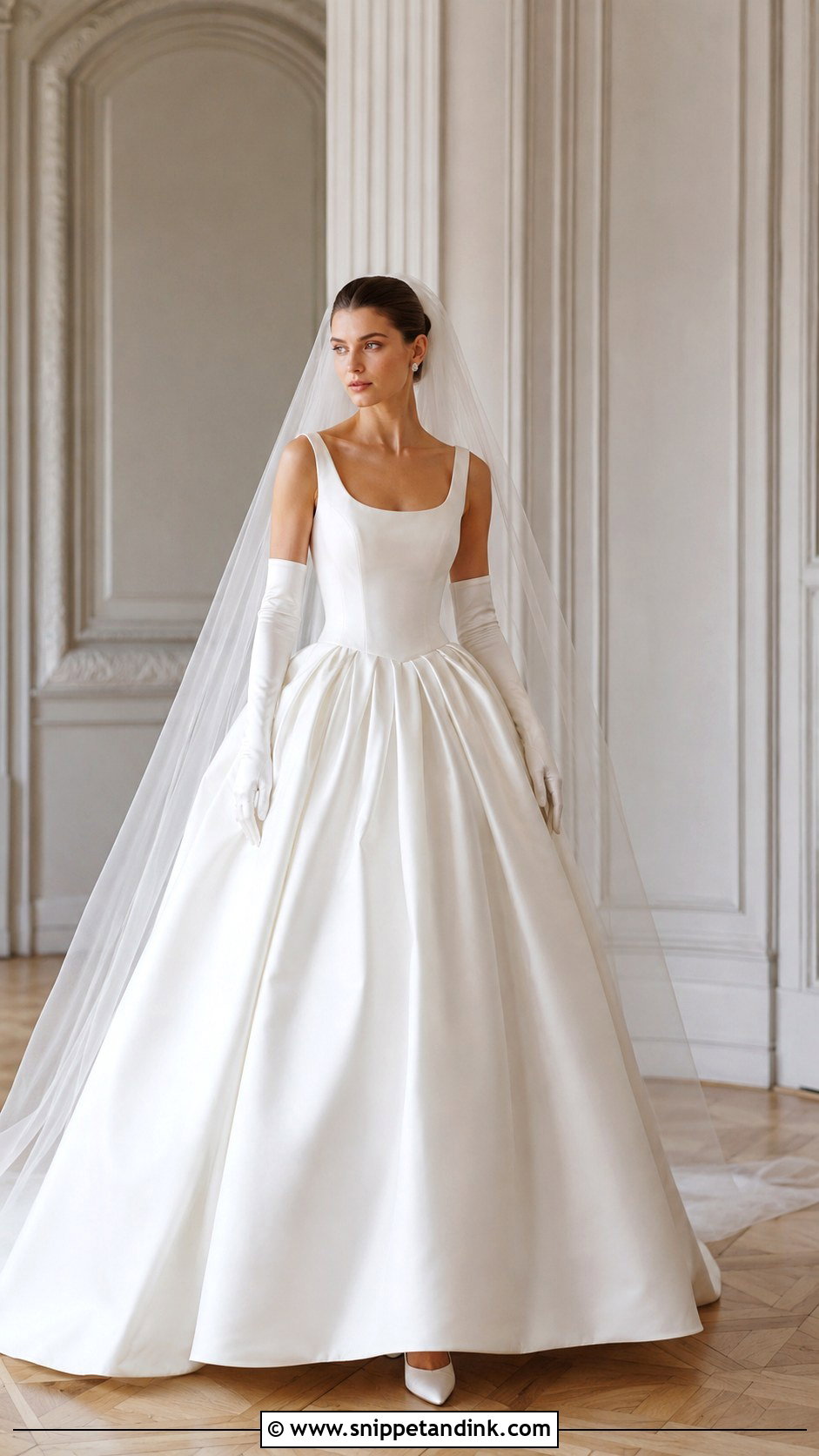 Bridal Atelier Basque Waist Gown - Snippet and Ink - 20 Bridal Atelier Ideas