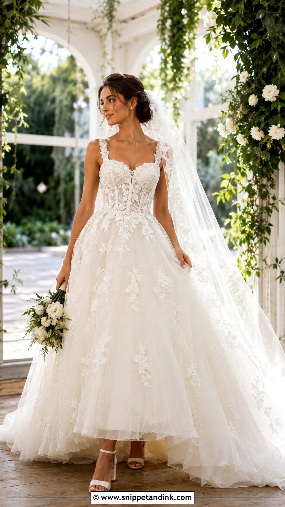 Bridal Atelier Lace Ball Gown - Snippet and Ink - 20 Bridal Atelier Ideas