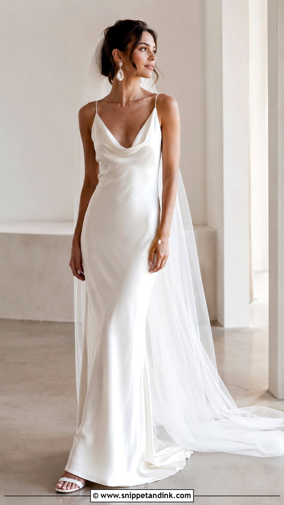 Bridal Atelier Minimalist Slip Dress - Snippet and Ink - 20 Bridal Atelier Ideas