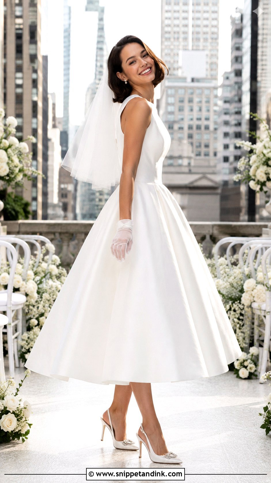 Bridal Atelier Tea Length Wedding Dress - Snippet and Ink - 20 Bridal Atelier Ideas