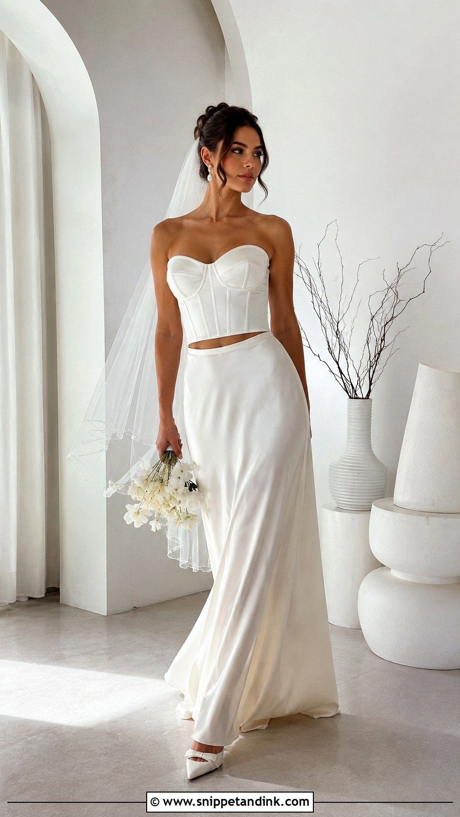 Bridal Atelier Two Piece Wedding Outfit - Snippet and Ink - 20 Bridal Atelier Ideas