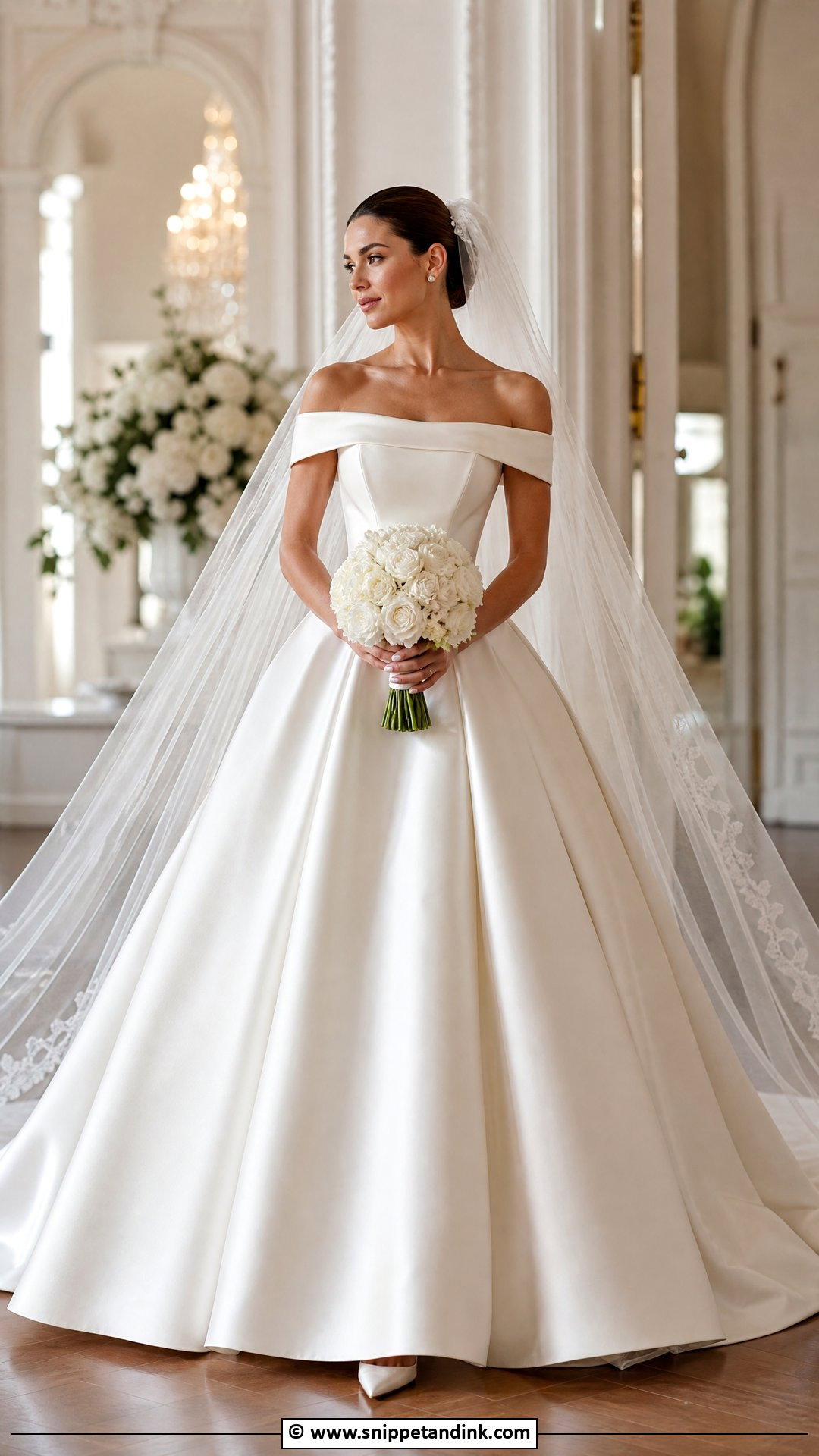 Bridal Ball Gown Outfit - Snippet and Ink - 35 Bridal Outfits