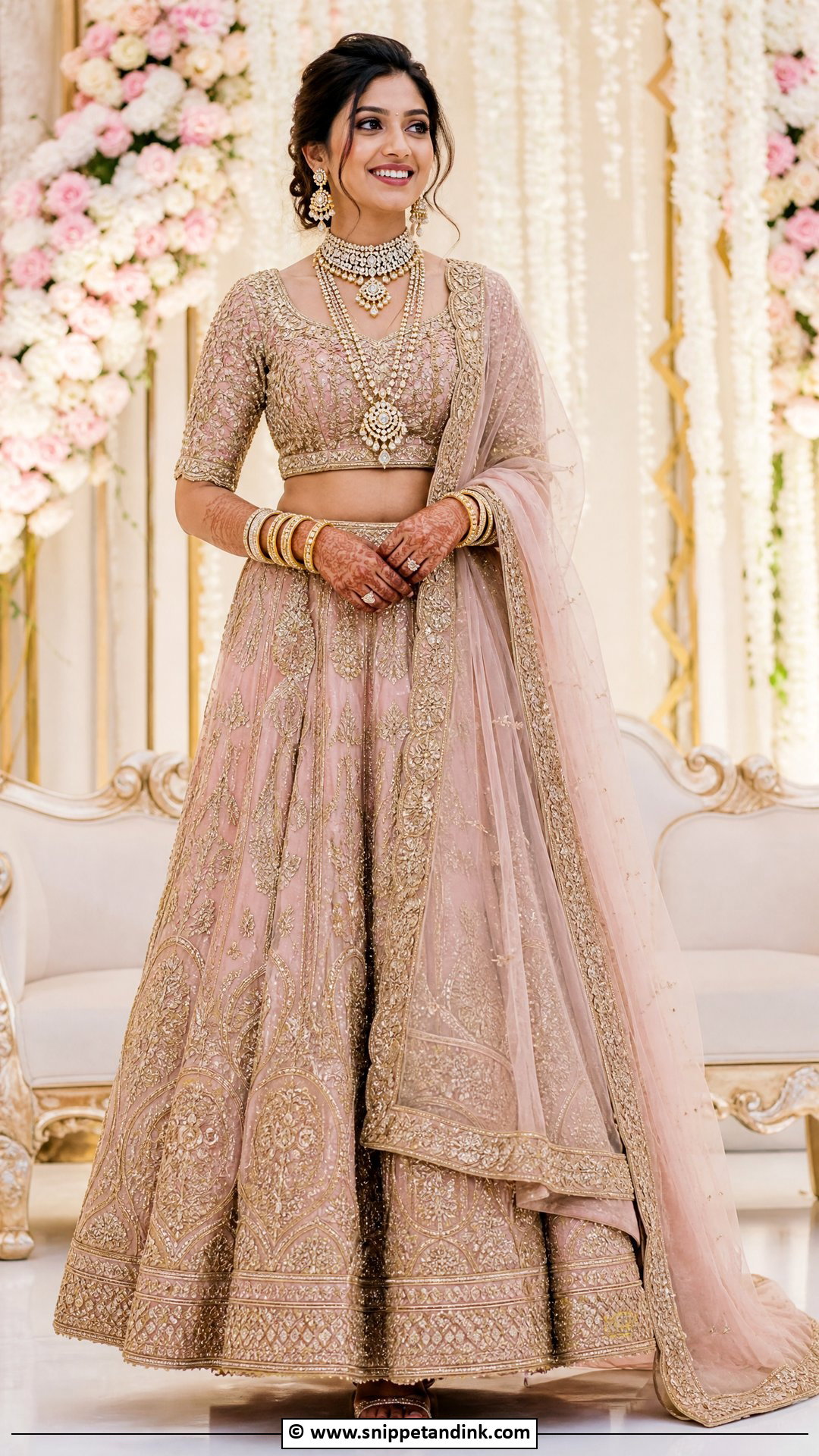Bridal Blouse With Aari Work - Snippet and Ink - 35 Bridal Blouse Ideas