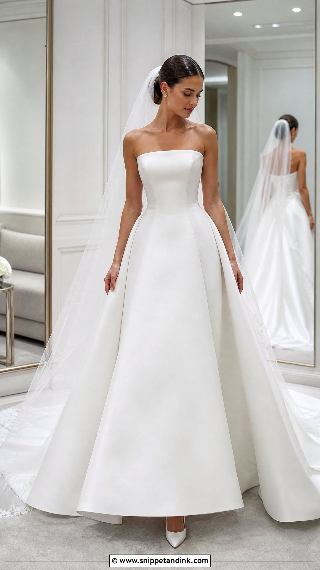 Bridal Corset Under a Structured Gown - Snippet and Ink - 20 Wedding Linger the Bride Ideas