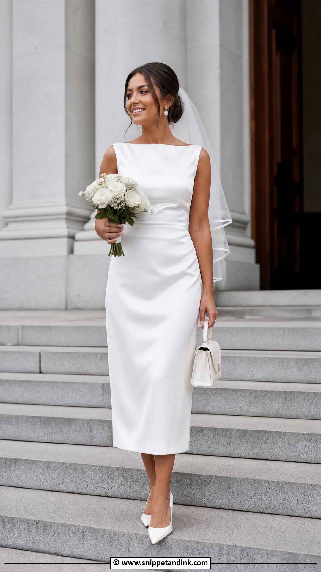 Bridal Courthouse Outfit - Snippet and Ink - 35 Bridal Outfits