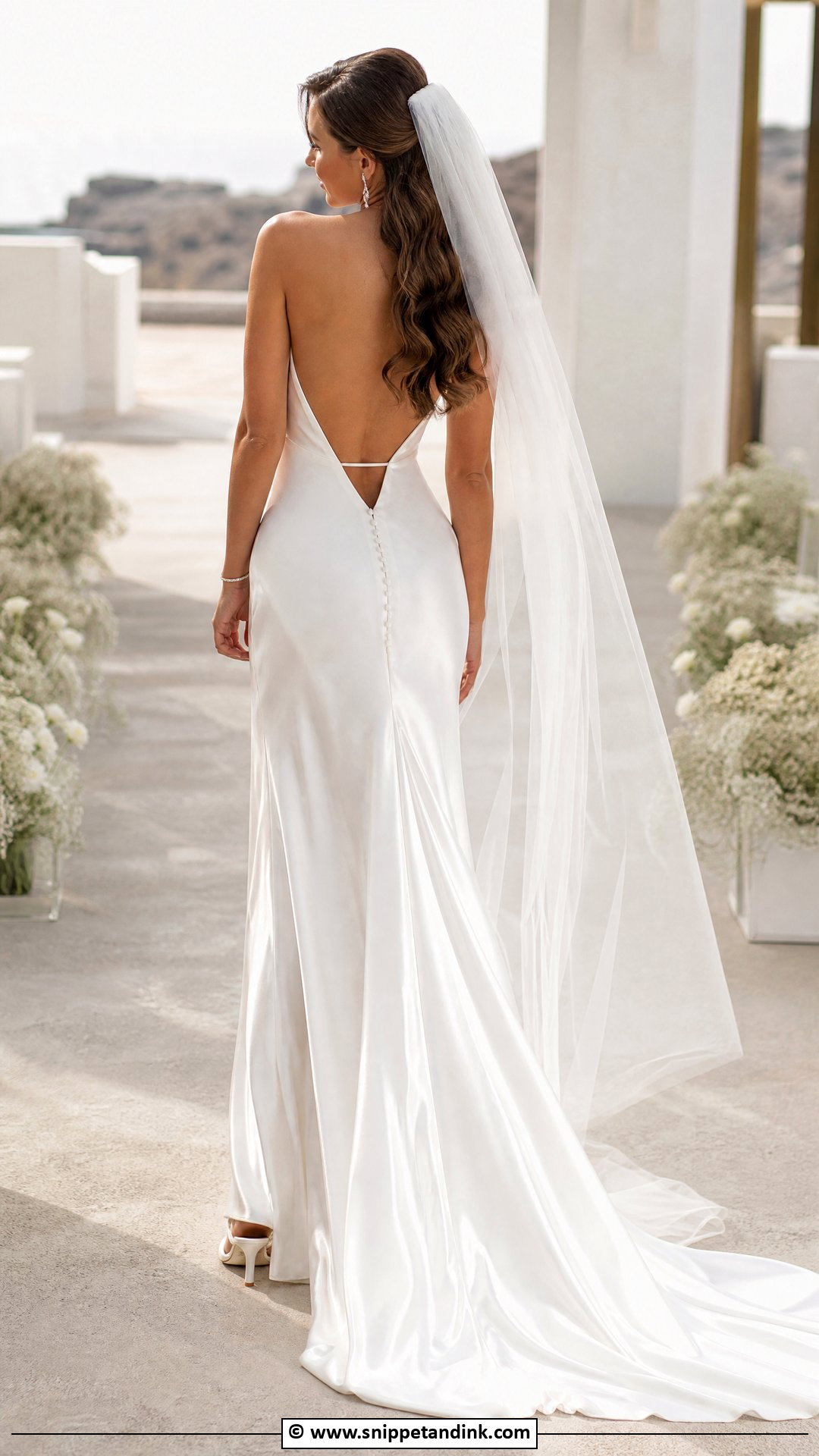 Bridal Gown With Open Back - Snippet and Ink - 35 Bridal Gown Ideas
