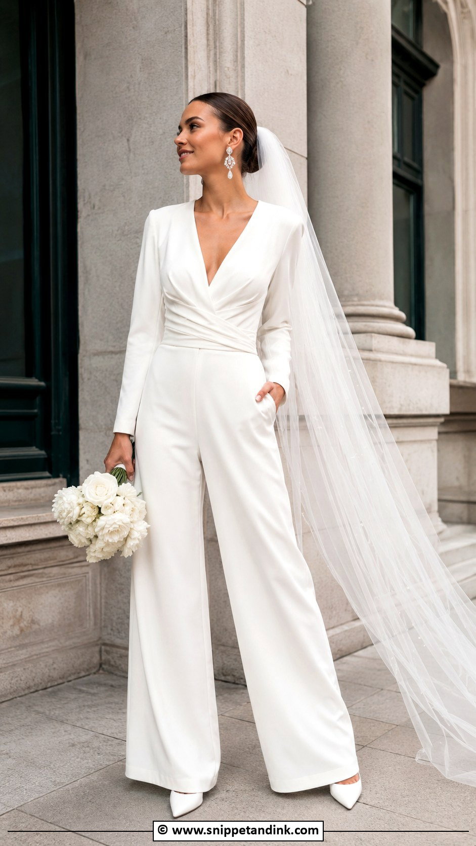 Bridal Jumpsuit - Snippet and Ink - 25 Unique Wedding Dresses Different