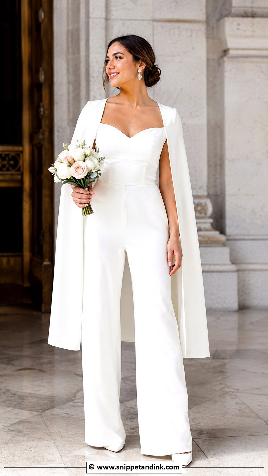 Bridal Jumpsuit - Snippet and Ink - 25 Untraditional Wedding Dress Ideas