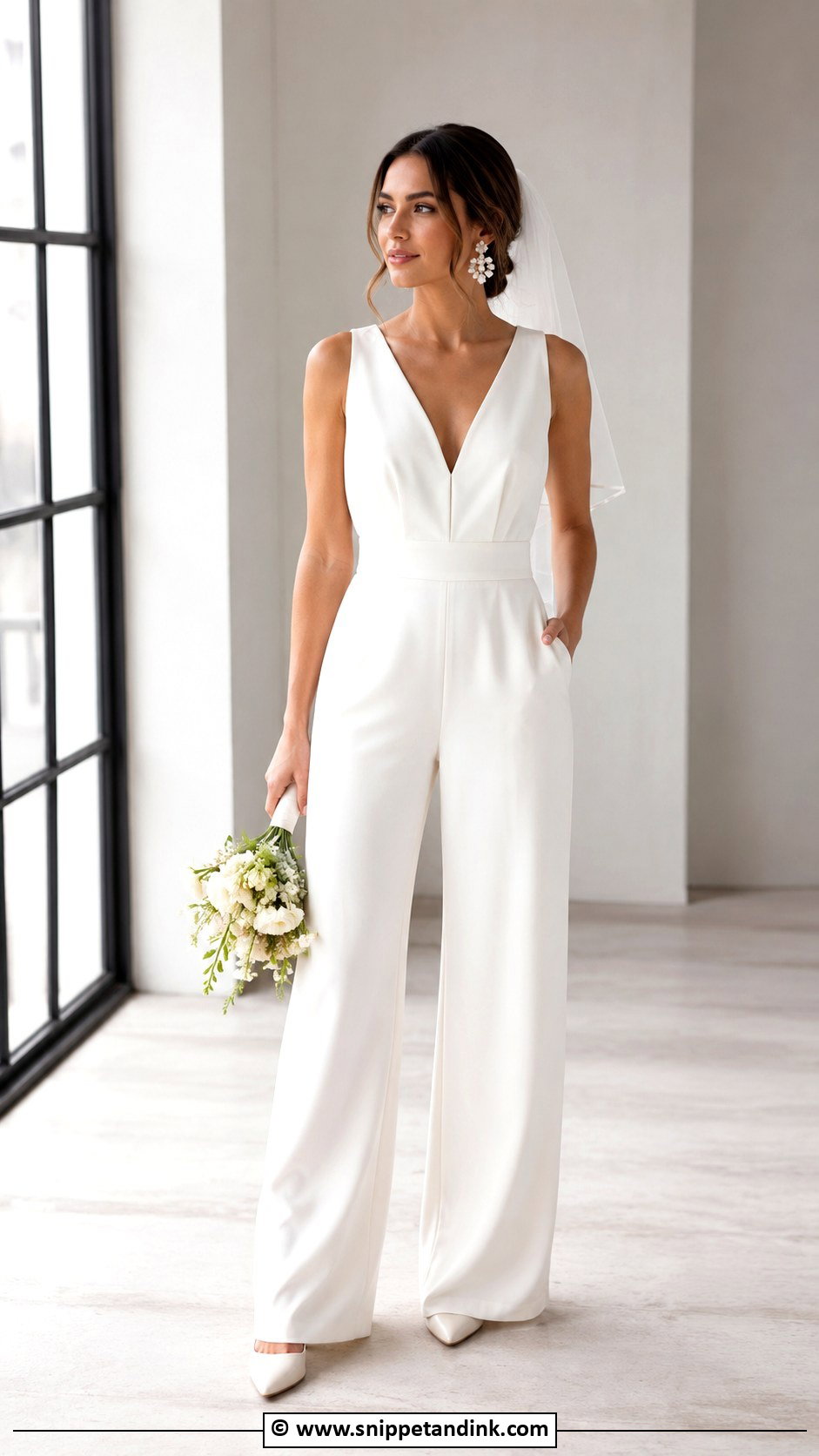 Bridal Jumpsuit Wedding Dress Alternative - Snippet and Ink - 30 2026 Wedding Dress Ideas