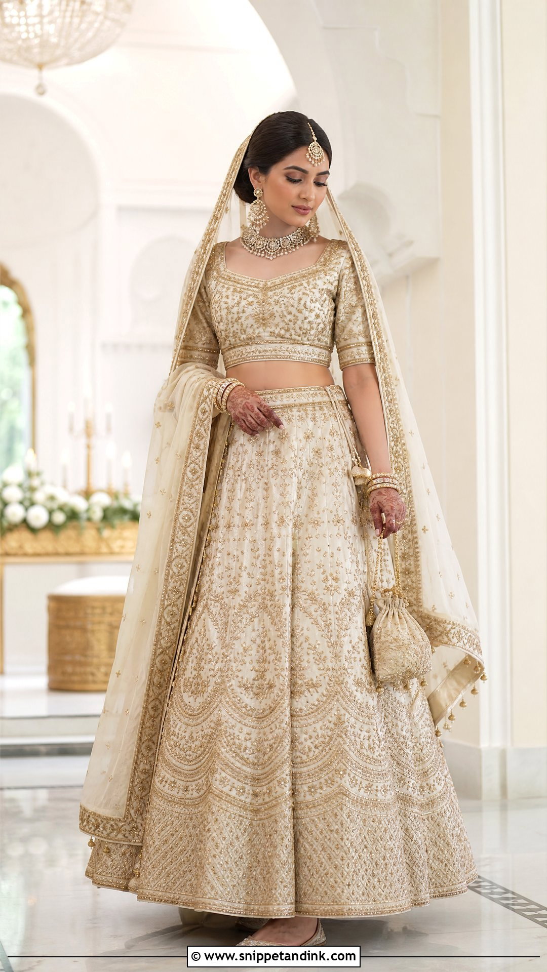 Bridal Lehenga - Snippet and Ink - 20 Non Conventional Wedding Dress Ideas