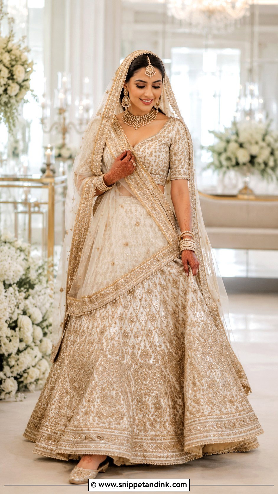 Bridal Lehenga Outfit - Snippet and Ink - 25 Wedding Outfit for Bride Ideas