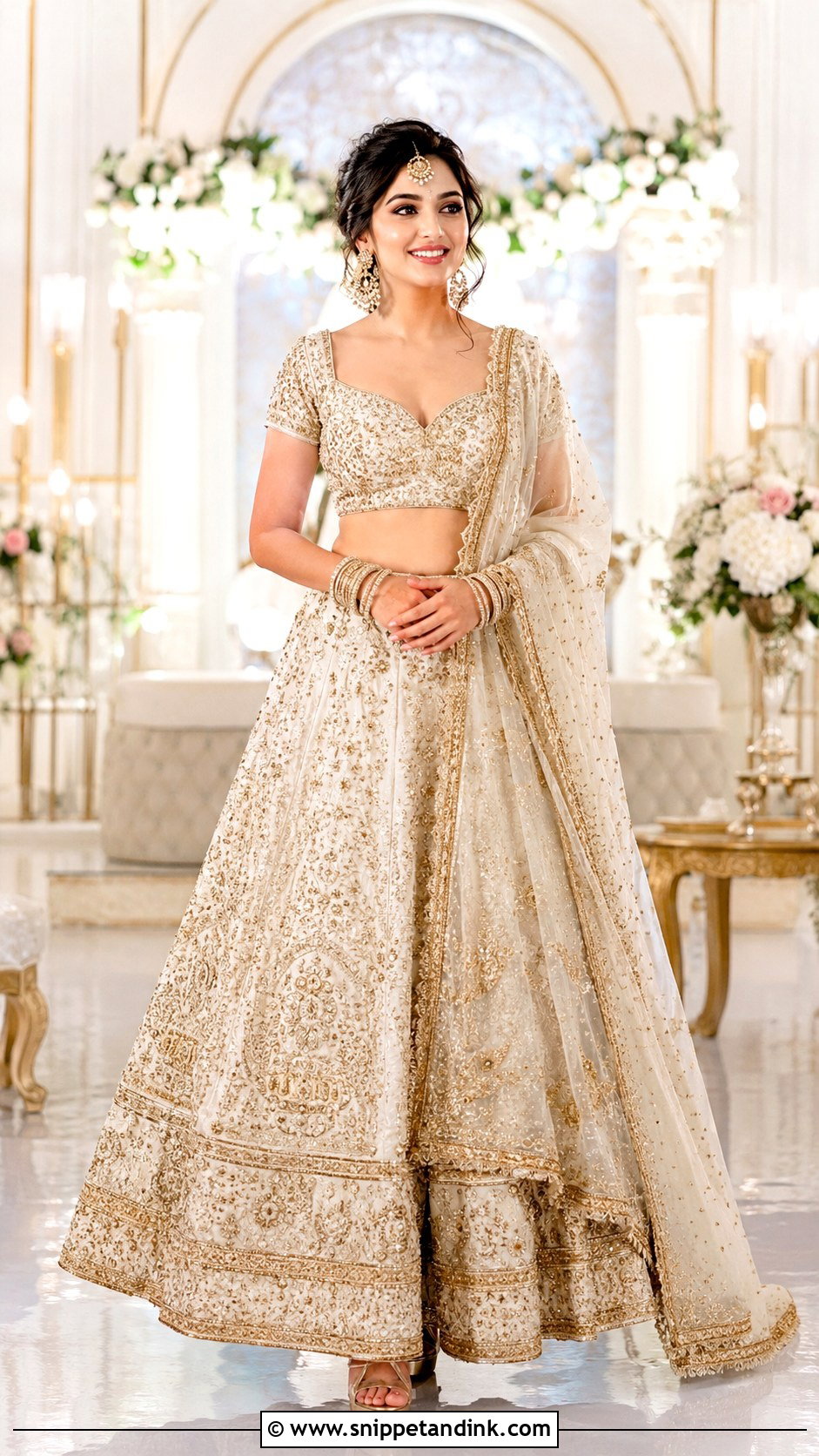 Bridal Lehenga Outfit - Snippet and Ink - 30 Bridal Wear Ideas