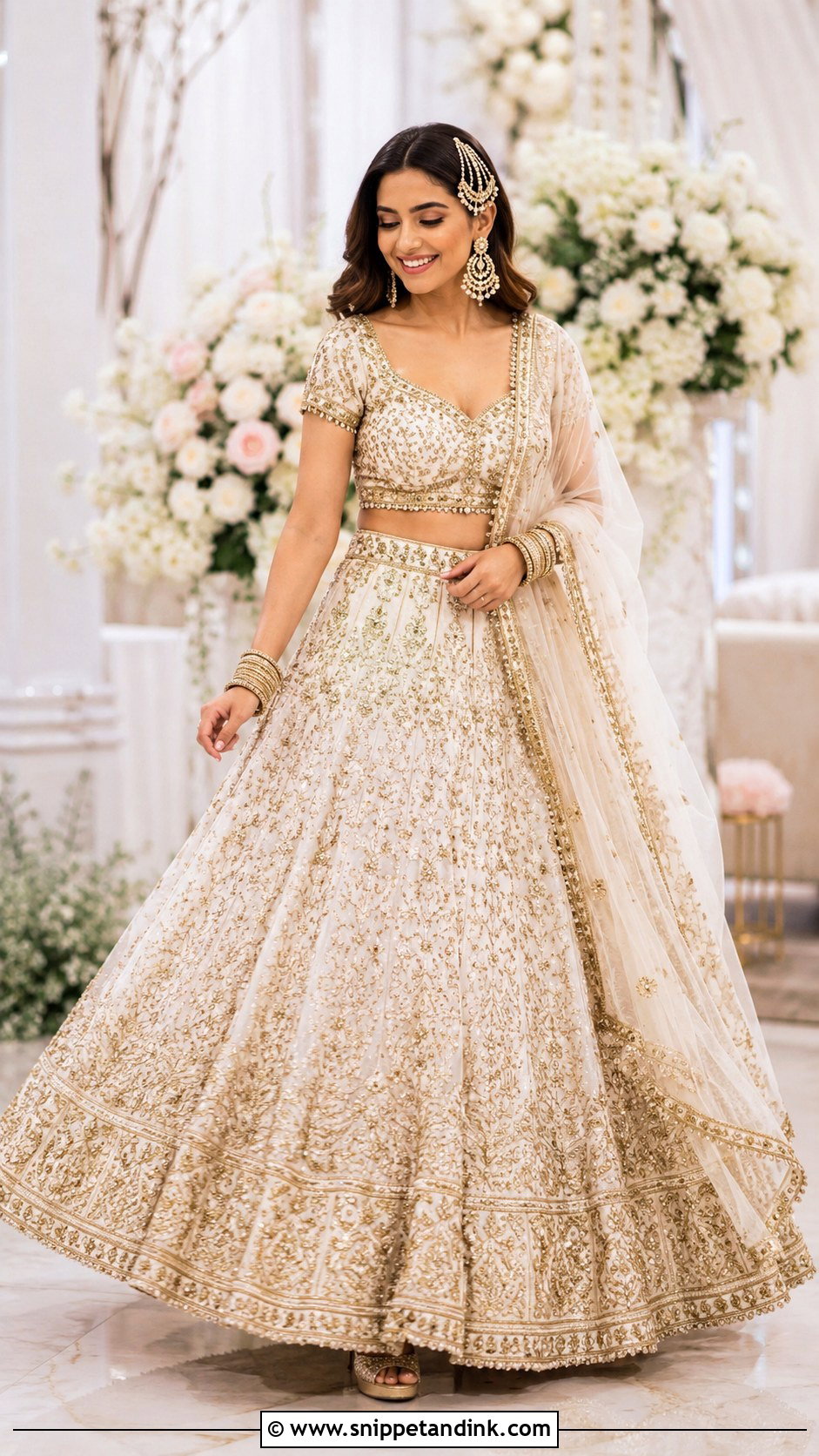 Bridal Lehenga - Snippet and Ink - 25 Weeding Dressing Woman Bride Ideas