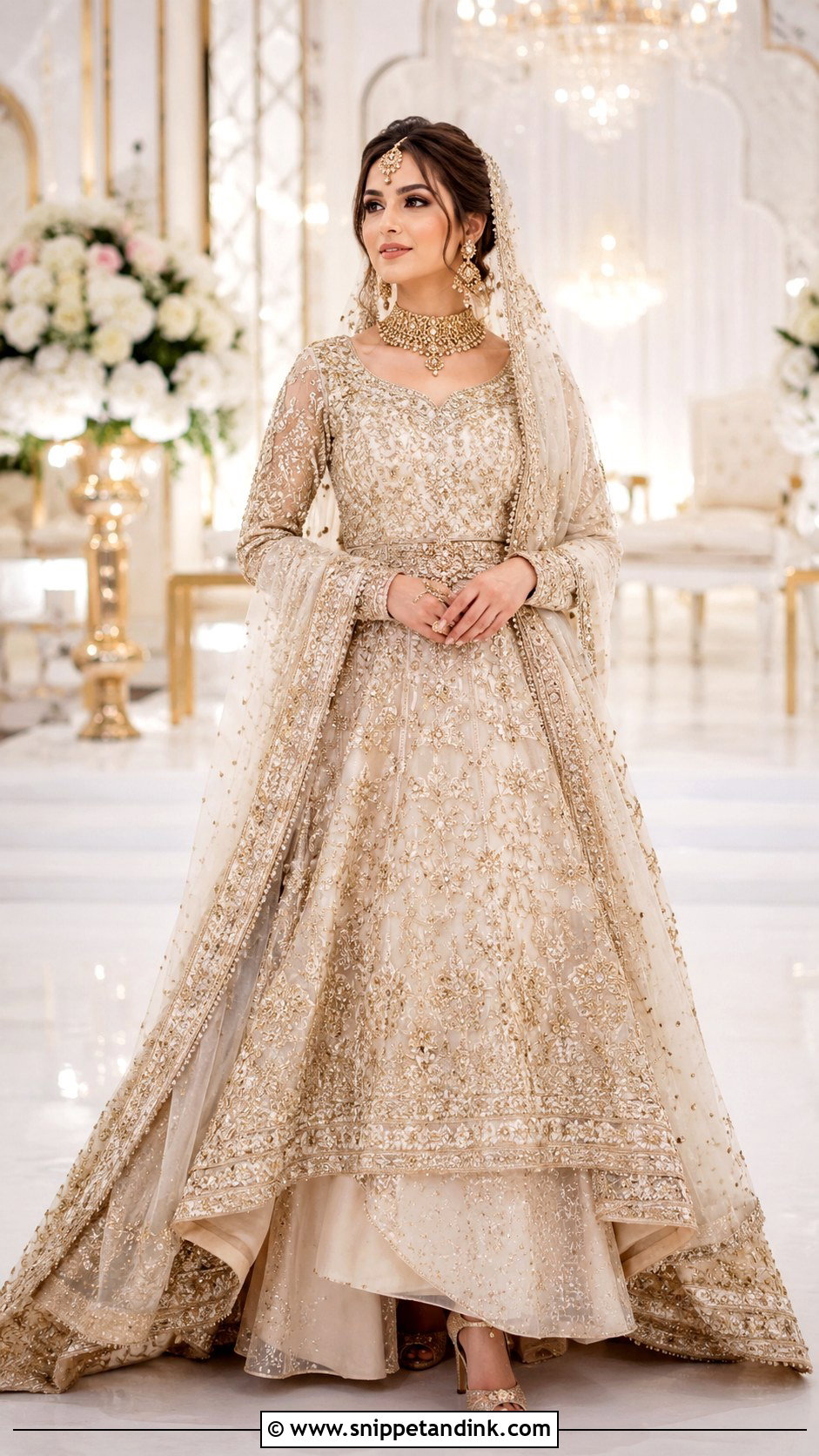 Bridal Long Frock for Wedding - Snippet and Ink - 25 Long Frock Designs for Wedding