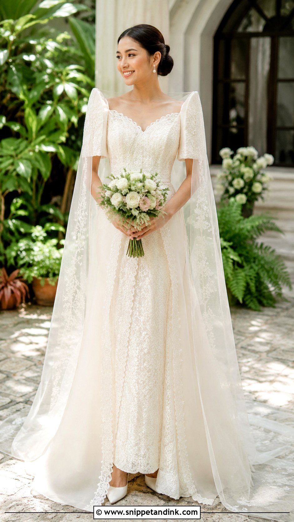 Bridal Maria Clara Gown - Snippet and Ink - 25 Maria Clara Gown Ideas