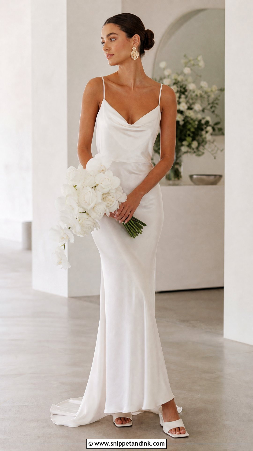 Bridal Mule Block Heels - Snippet and Ink - 25 Comfortable Wedding Heels for Bride Ideas