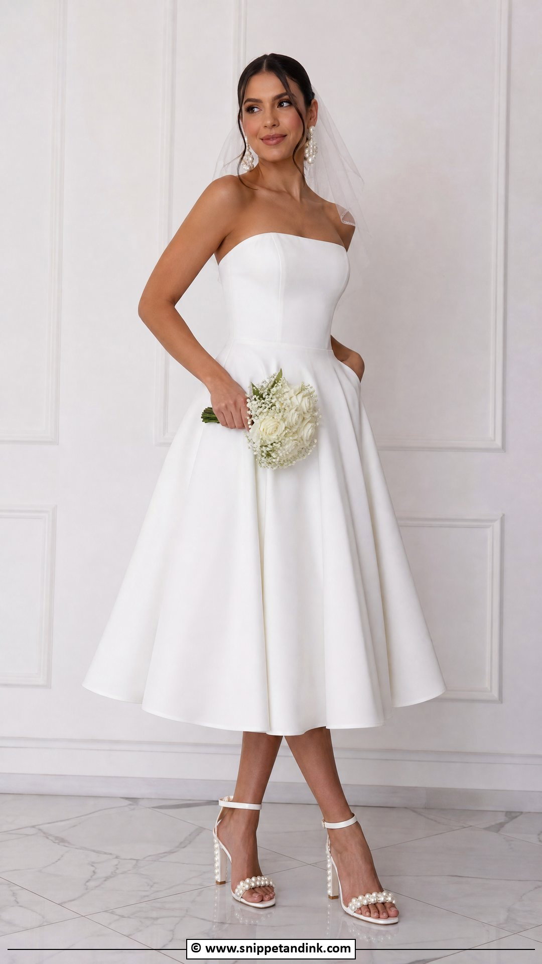 Bridal Outfit With Statement Shoes - Snippet and Ink - 35 Bridal Outfit Ideas