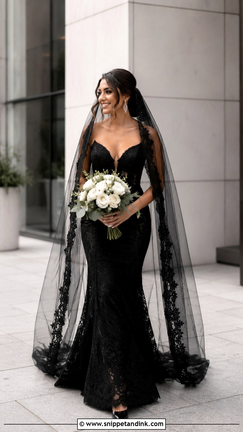 Bridal Pantsuit - Snippet and Ink - 25 Non Traditional Wedding Dresses