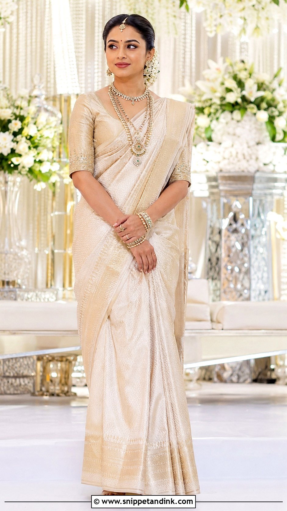 Bridal Saree Look - Snippet and Ink - 30 Bridal Wear Ideas