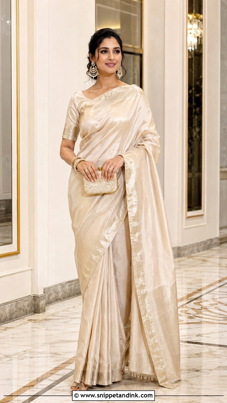 Bridal Saree Reception Outfit - Snippet and Ink - 20 Bride Outfit Change Ideas