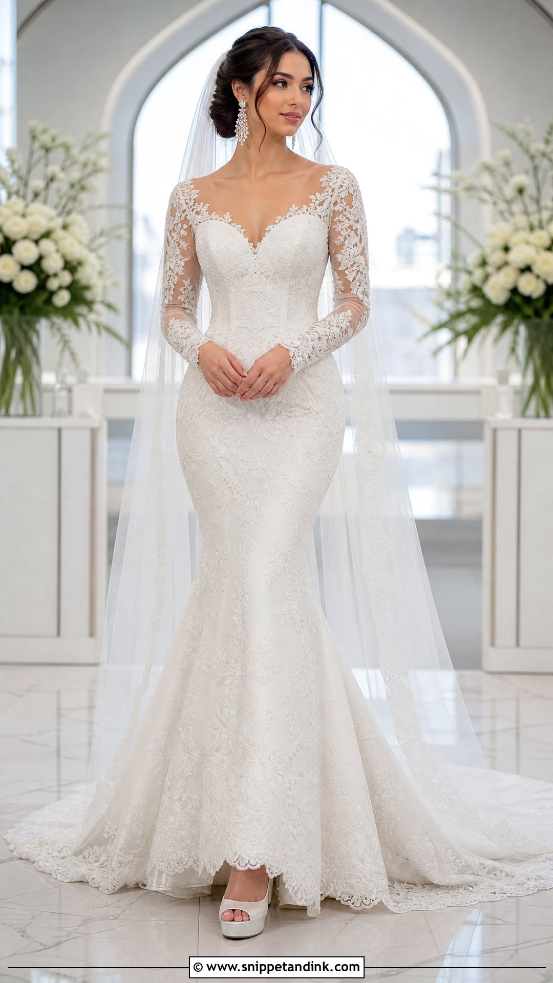 Bridal Shapewear Under a Mermaid Gown - Snippet and Ink - 20 Wedding Linger the Bride Ideas
