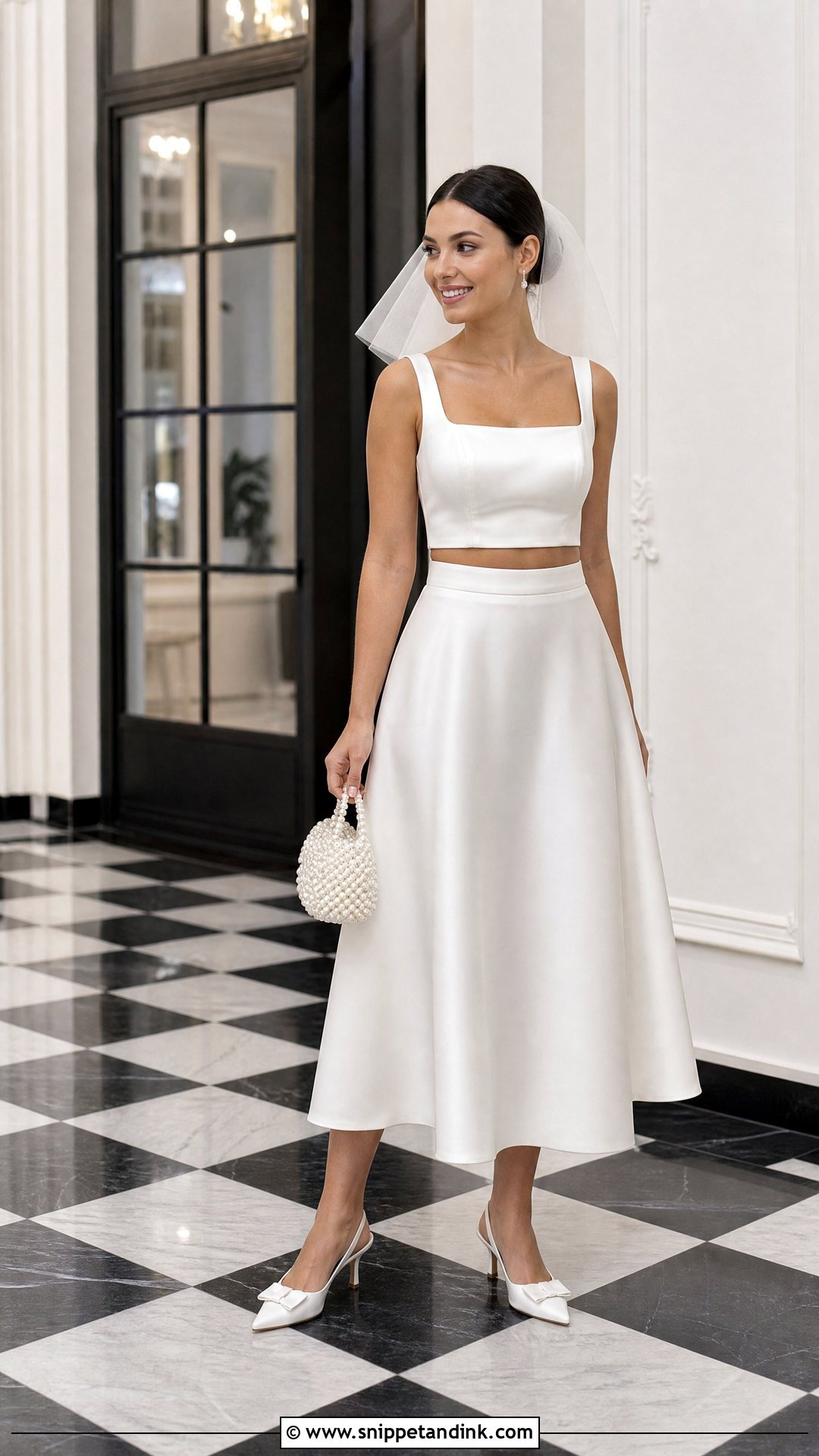 Bridal Skirt Set Registry Wedding Outfit - Snippet and Ink - 20 Registry Wedding Outfit Ideas