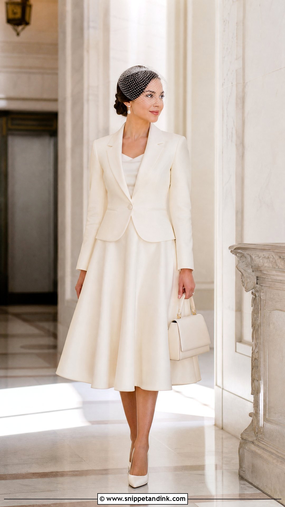 Bridal Skirt Suit - Snippet and Ink - 20 Suit Wedding Dresses