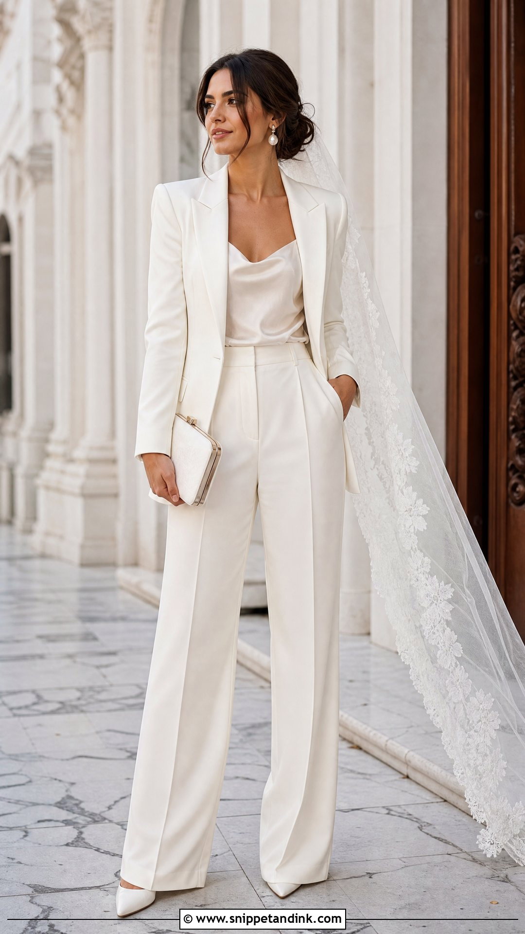 Bridal Suit - Snippet and Ink - 25 Luxury Bridal Dress Ideas