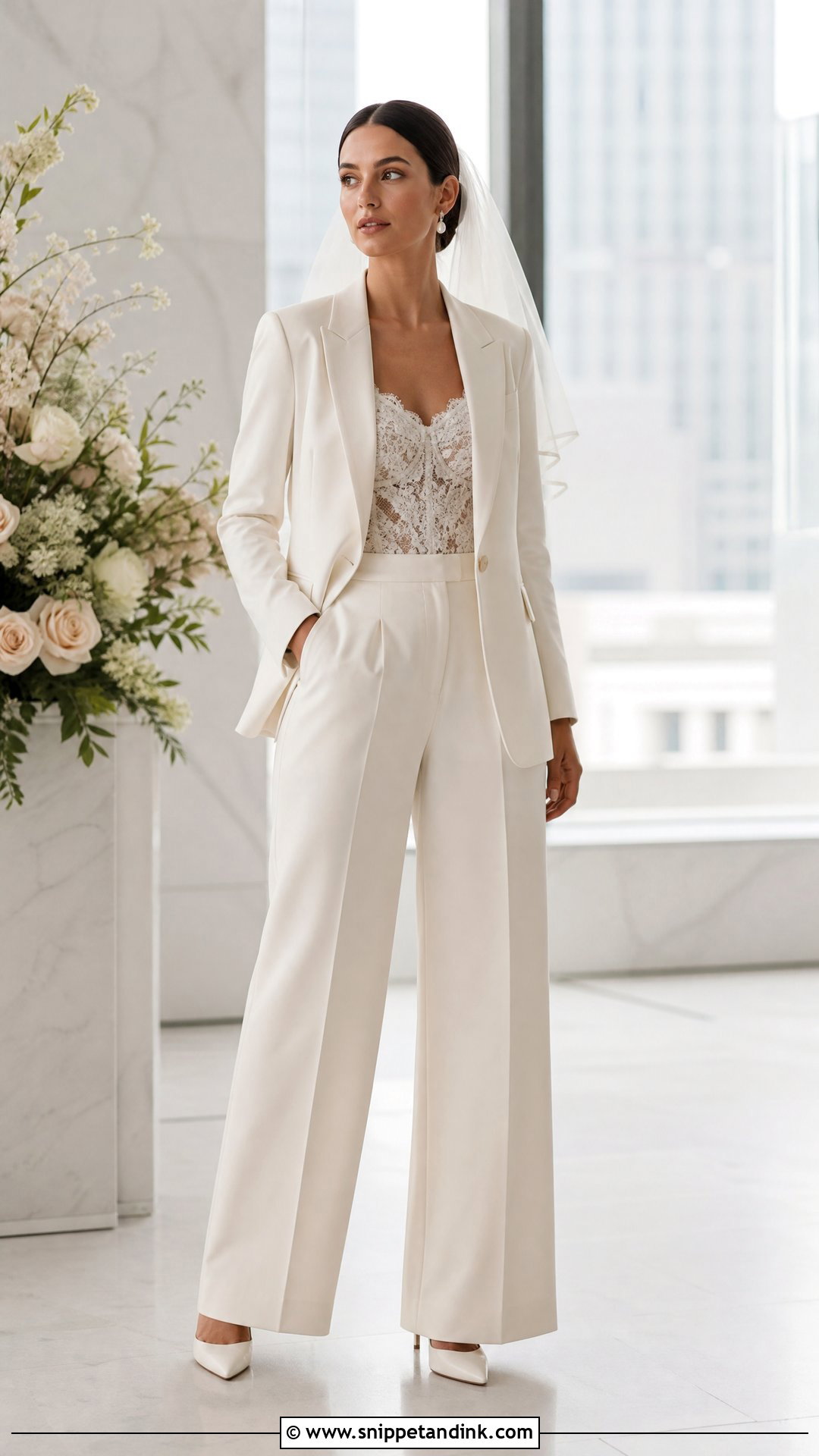 Bridal Suit - Snippet and Ink - 30 Bridal Dress Design Ideas