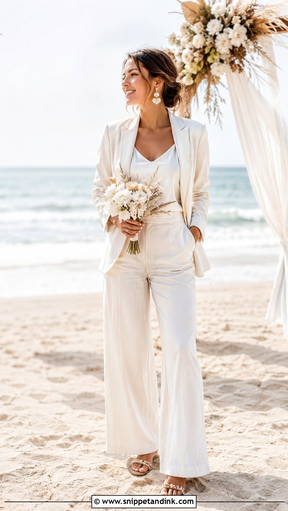 Bridal Suit For Beach Wedding - Snippet and Ink - 25 Bridal Suits