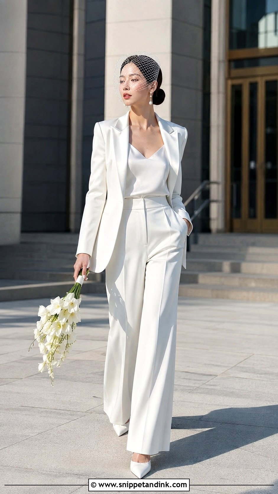Bridal Suit Kdrama Wedding Dress - Snippet and Ink - 20 Kdrama Wedding Dress Ideas