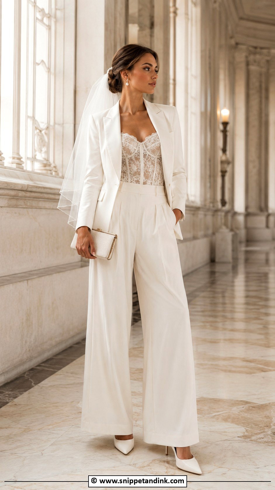 Bridal Suit Wedding Dress - Snippet and Ink - 30 Wedding Dress 2025 Ideas