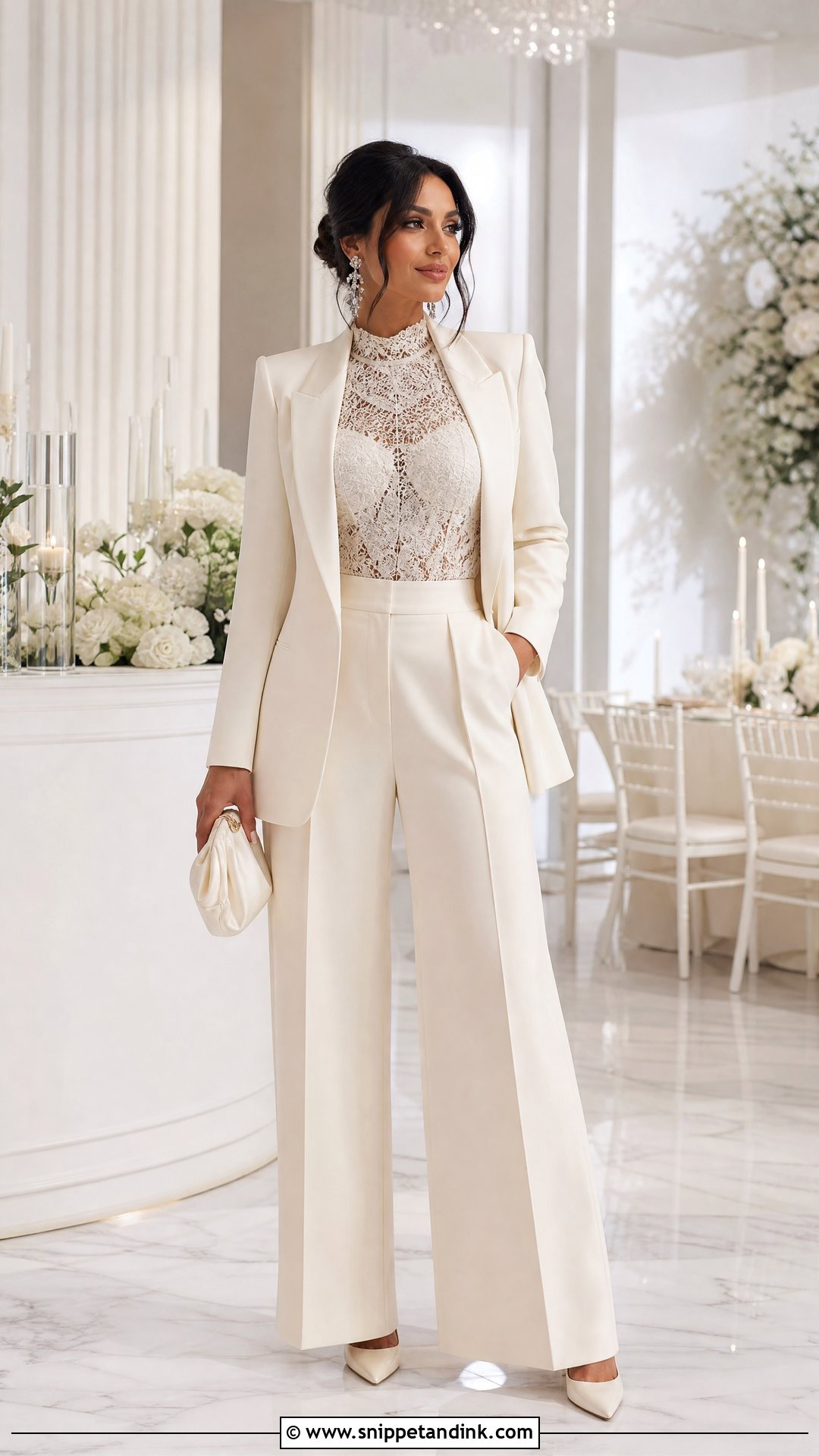 Bridal Suit With Corset Top - Snippet and Ink - 25 Marriage Suits