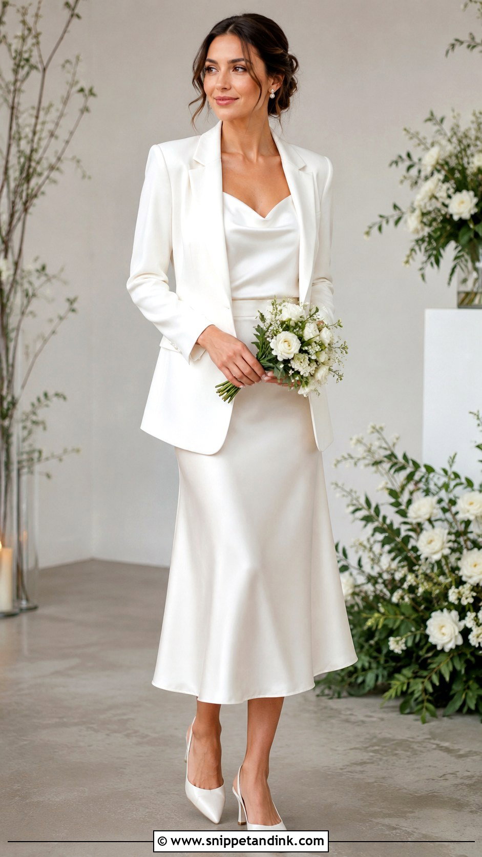 Bridal Suit With Skirt - Snippet and Ink - 25 Bridal Suits