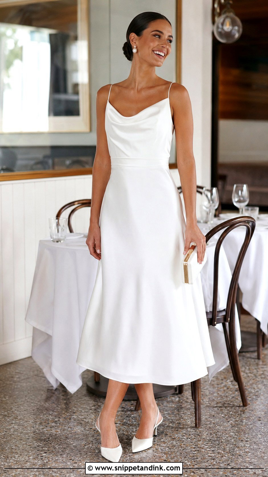 Bride Midi Dress Second Look - Snippet and Ink - 25 Bride Second Look Ideas