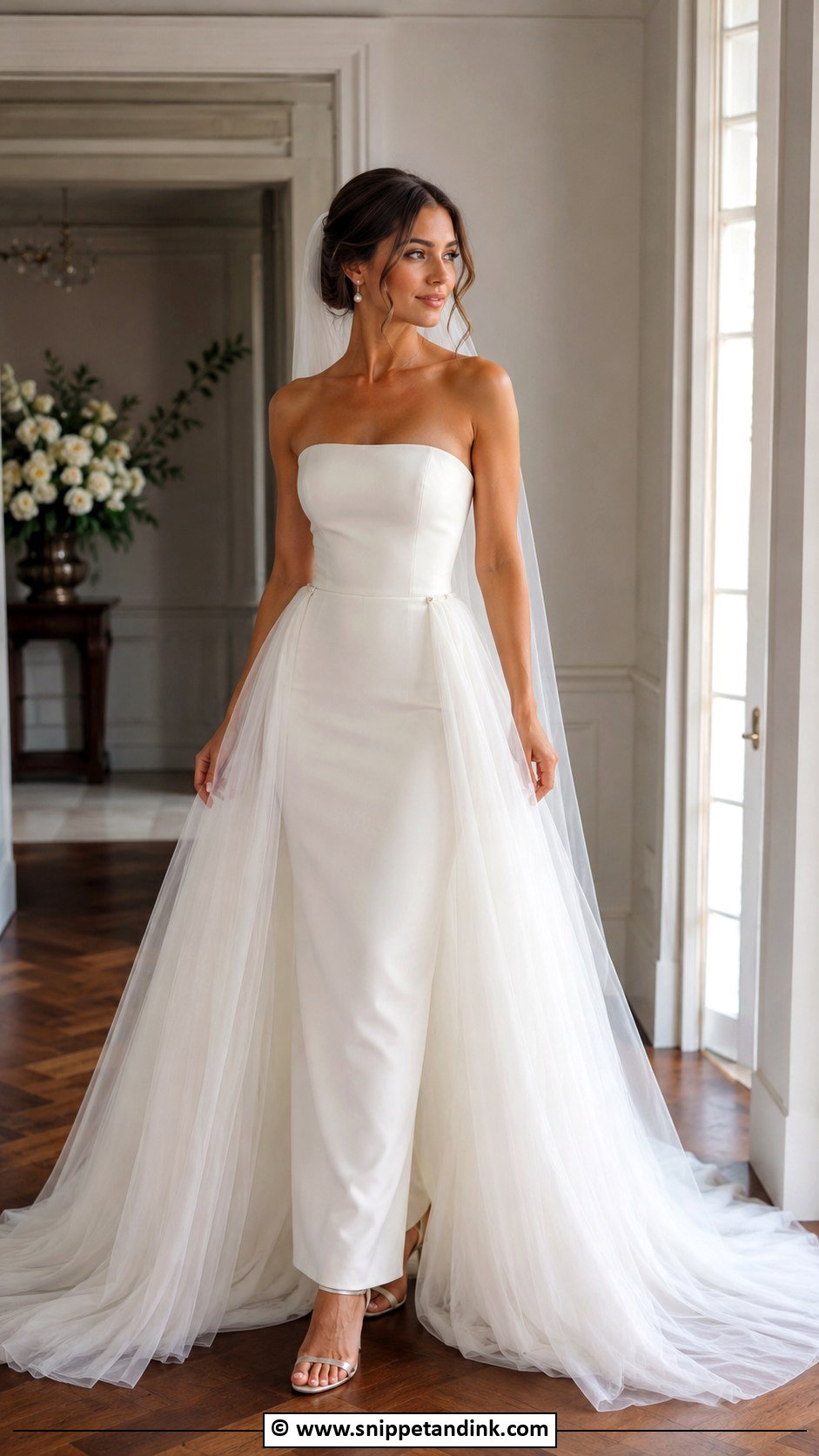 Bride Overskirt Outfit - Snippet and Ink - 30 Bride Outfits