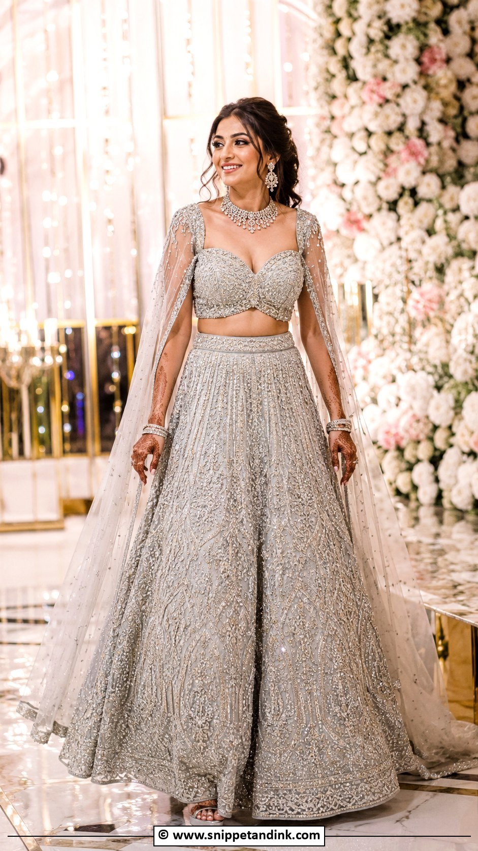 Bride Sangeet Lehenga - Snippet and Ink - 35 Sangeet Night Outfit Ideas