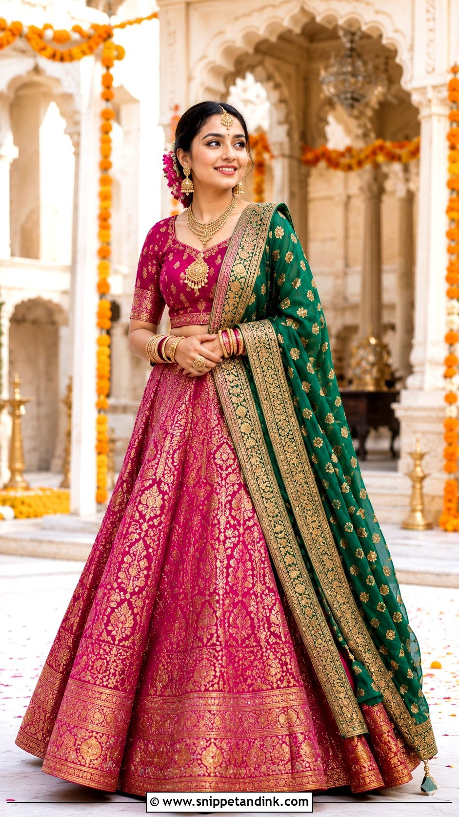 Bride Sister Banarasi Lehenga - Snippet and Ink - 25 Bride Sister Dress Indian Weddings Ideas