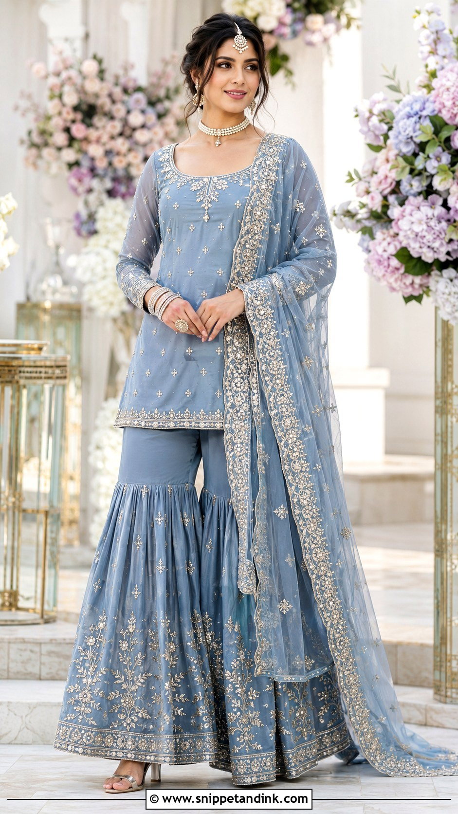Bride Sister Gharara Outfit - Snippet and Ink - 25 Bride Sister Dress Indian Weddings Ideas