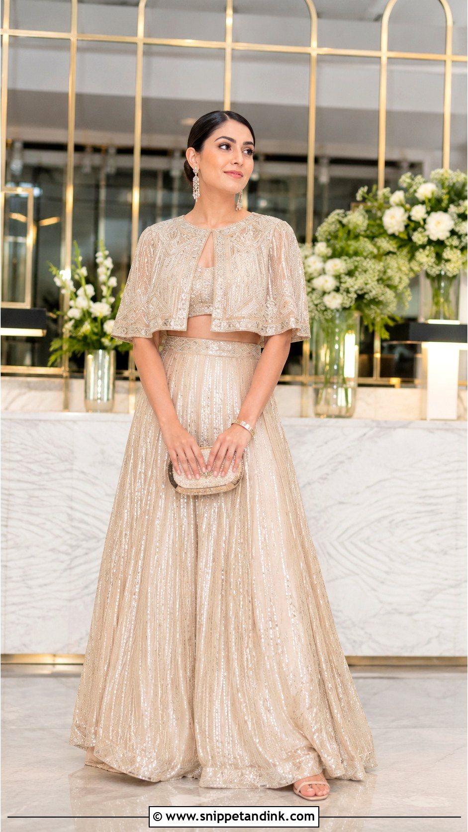 Bride Sister Indo Western Lehenga - Snippet and Ink - 25 Bride Sister Dress Indian Weddings Ideas