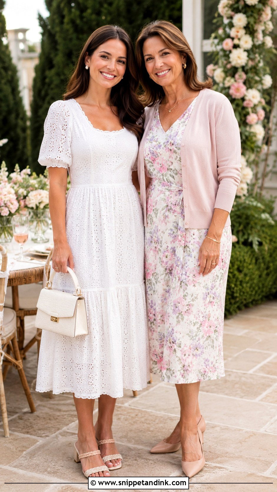 Bride and Mom Bridal Shower Dresses - Snippet and Ink - 20 Bride and Mom Ideas