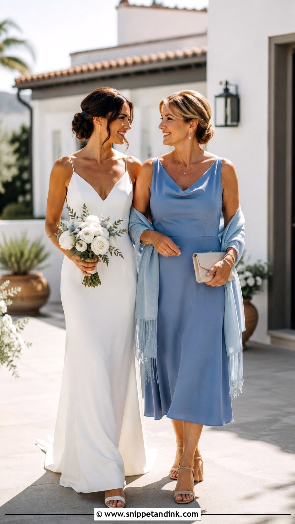 Bride and Mom Summer Wedding Outfits - Snippet and Ink - 20 Bride and Mom Ideas