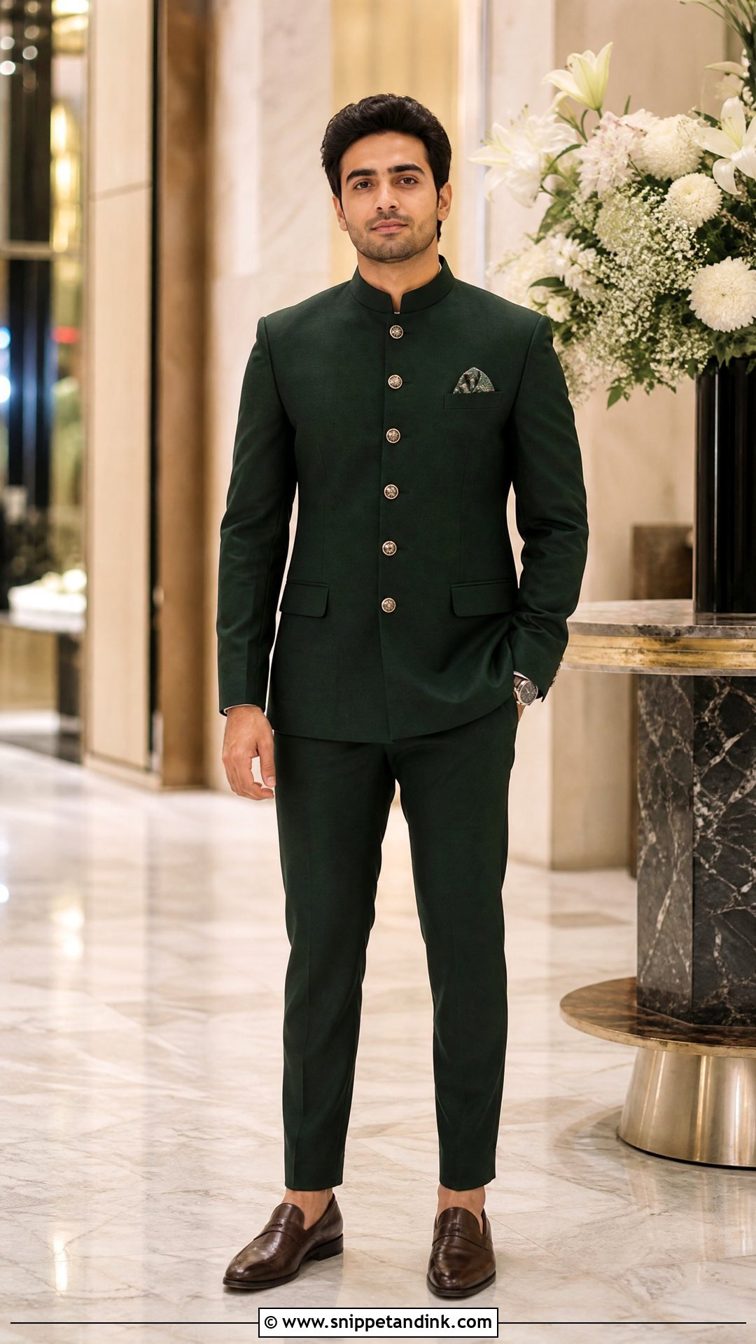 Brides Brother Bandhgala Suit Outfit - Snippet and Ink - 20 Wedding Outfit for Bride's Brother Ideas
